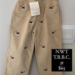 NWT T.B.B.C. Critter Prep School Pants